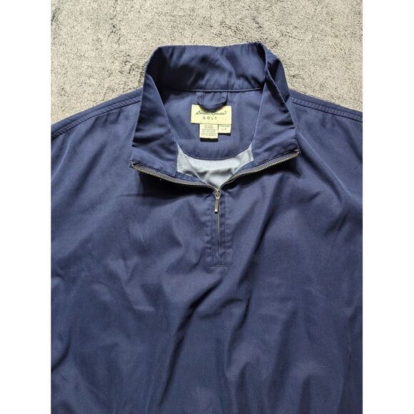 Eddie Bauer Long Sleeve 1/4 Zip Windbreaker Women's Size Large Blue - Picture 2 of 14